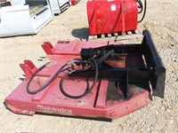 Mahindra Bush Hog With Skid Steer Attachment