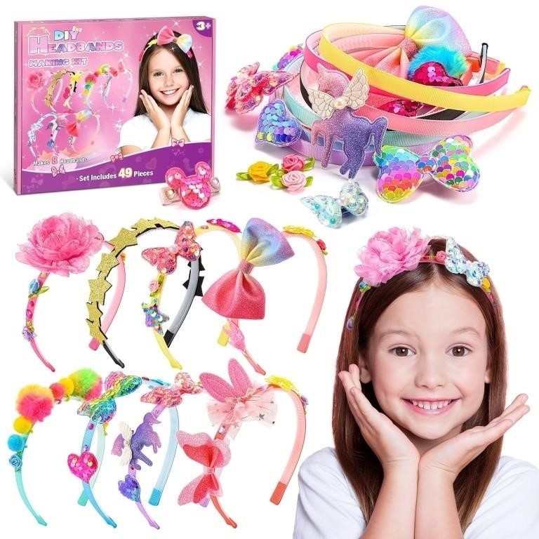 B1199  Superwinky DIY Headbands Kit for Girls Age