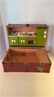 Vintage Kitchen/ Dollhouse Play Chest
