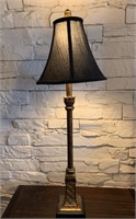 Modern Pedestal Table Lamp 29 1/2 with Shade