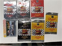 7 BURGER KING METAL RACING COLLECTORS CARDS