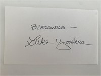 Luke Yankee  signature