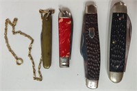 4 Pocket Knives