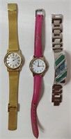 3 Watches w/ New Batteries - Working