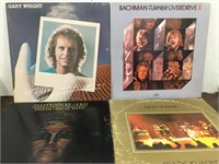 4 Mixed Vintage 12" Vinyl Albums