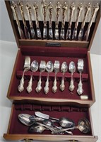 Flatware Set in Chest