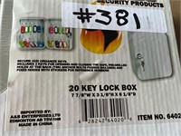 Unused 20 Key Lock Box