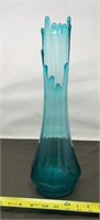 MCM Swung Panel Blue Vase