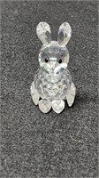 Swarovski Crystal Rabbit Figurine 2.25"