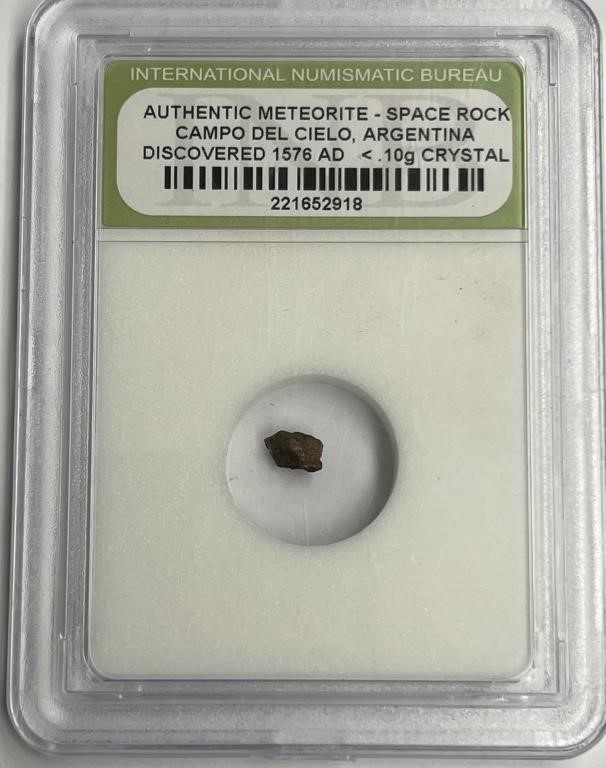 Authentic Meteorite Space Rock Camp Del Cielo