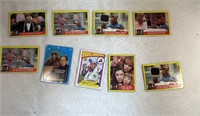Lot Of 9 Vintage Alf Trading Cards