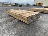 (72) Pcs Of Cedar Lumber