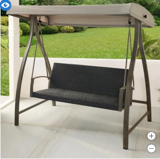 Agio Cameron Woven Patio Swing $500 *Incomplete*