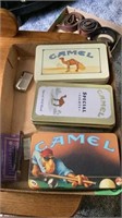 Camel Tins w/matches & lighter