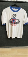Airborne 50th Anniversary Vintage Shirt Size XL