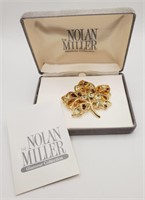 (H) Nolan Miller Brown Topaz and Yellow Amber