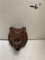 Bear Head Bottle Opener