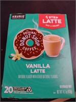 Donut Shop Vanilla Latte Coffee K Cups