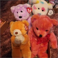 Beanie Buddies Bears - Lot of 4