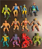 12 He-Man Action Figures