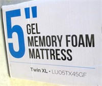 Lucid 5" Gel Memory Foam Mattress ~ Dual-Layered