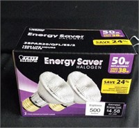 12- 2pk feit electric 50w energy saver bulbs