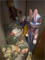 Contents of Bathroom - Closet full of Easter and