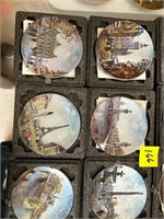 (12) Louis Dali collector plates