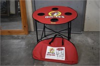 Buc-ee's Folding Portable Table in Case. Excellent
