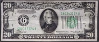 1934A Fed Reserve of Chicago $20 note