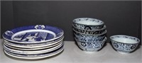 (8) plates Cochran Glasgow China & (6) Oriental