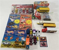 Assortment of New & Used Hotwheels / Collectables