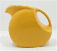 Fiesta Post 86 disc water pitcher, marigold