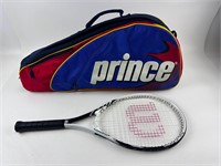 Wilson Tour Slam Tennis Racket & Prince Bag