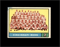 1961 Topps #249 Cincinnati Reds TC VG to VG-EX+