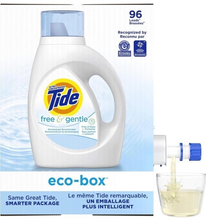 $31 Tide Free&Gentle 96 Load Laundry Detergent NEW