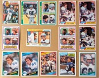 Steve Largent Topps Cards 1978-1988