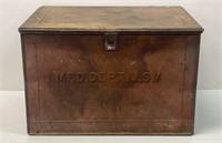 Med. Dep. U.S.A. Metal Storage Box