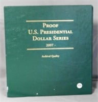 (39) 2007 to 2016 Presidential Proof Half