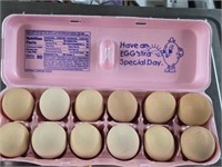 12 farm fresh eggs