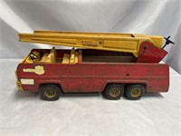 15.5 INCH VINTAGE METAL TONKA FIRE TRUCK