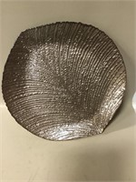 BRonze Toned Decorative Leaf Platter