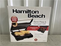 Panini Press & Compact Grill