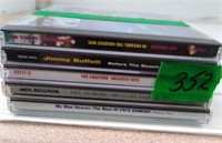 CD'S The Coasters Fats Domino Jimmy Buffett