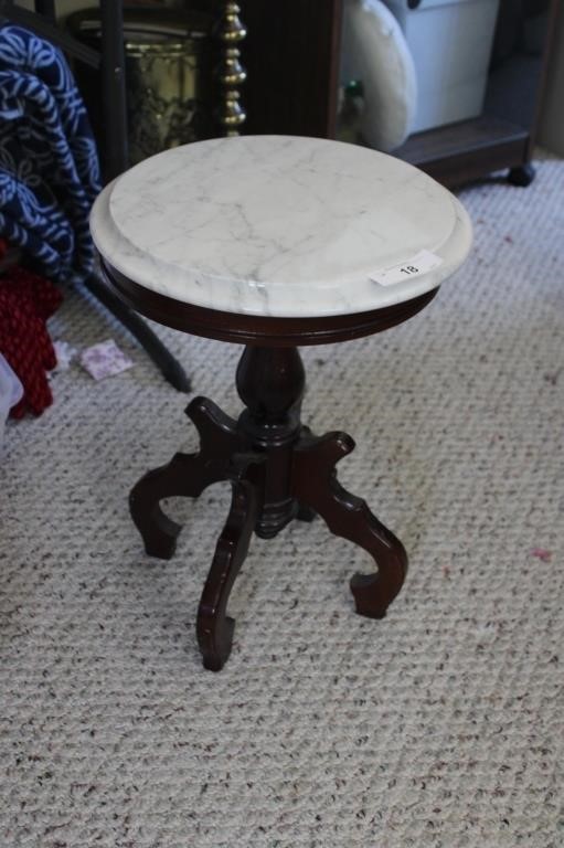 Marble end table