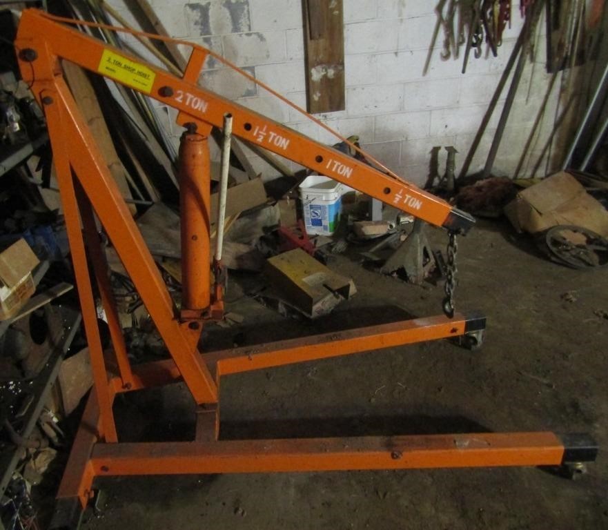 8 Ton Long Ram Jack (2 Ton Shop Hoist)