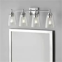 Hampton Bay Wakefield 31 In. 4-light Chrome Bath