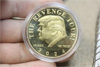 Commemorative Trump coin