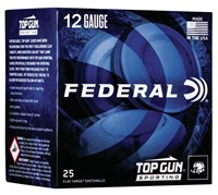 Federal TGS12875 Top Gun  12 Gauge 2.75 1 oz 7.5 S
