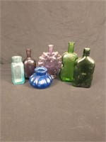 Assorted Colorful Glass Items